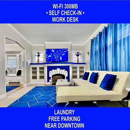 The Sapphire Haven - Your Old Brooklyn Oasis Awaits Families, Couples, Business Travelers Near Downtown With Parking, 300 Mb Wifi & Self Check-In Cleveland Ngoại thất bức ảnh